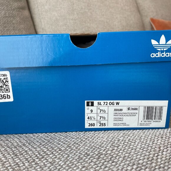 Leopard Adidas 2025 Wmns SL72 OG 'Cheetah Pack - Impact Orange' - Picture 2 of 7